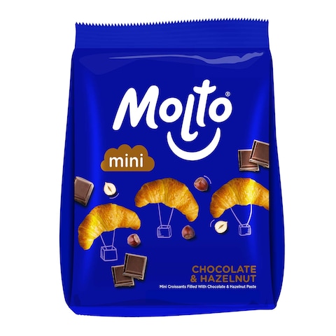 Molto Mini Chocolate Croissants - 30 gram