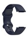 Fitme Classic Silicone Band For Fitbit Charge 5, Navy Blue