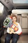 Buddyguard Seatbelt Pillow | Multi Functional Seatbelt Pillow | Backpack And Sleep Mate (Robot Met)