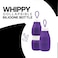 Jumble &amp; Co Whippy Collapsible Silicone 520ml Bottle - Royal Mess Purple