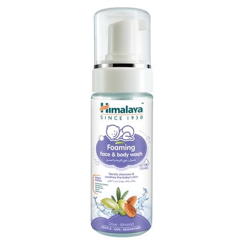 Himalaya Baby Foaming Face And Body Wash 250ml