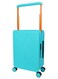 Morano Hard-Side Luggage Unisex Abs Lightweight 4 Double Wheeled Suitcase With Built-In Tsa Type Lock (Carry-On 20-Inch Aqua Blue)