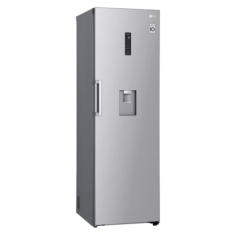 LG Single Door Fridge GR-F411ELDM Platinum Silver 380L