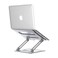 Foldable Aluminum Laptop Stand Silver