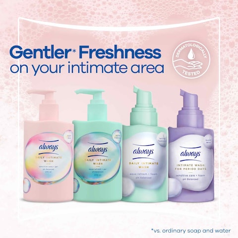 Always Daily Intimate Wash Gel Sensitive Care 270 ml