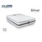Al Maamoun Silver Pocket Spring Mattress - 160 * 195 Cm