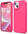 elago Liquid Silicone for iPhone 14 case cover Full Body Protection, Shockproof, Slim, Anti-Scratch Soft Microfiber Lining - Iced Red