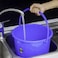 Royalford Plastic Bucket With Lid, 17 Liter, Blue
