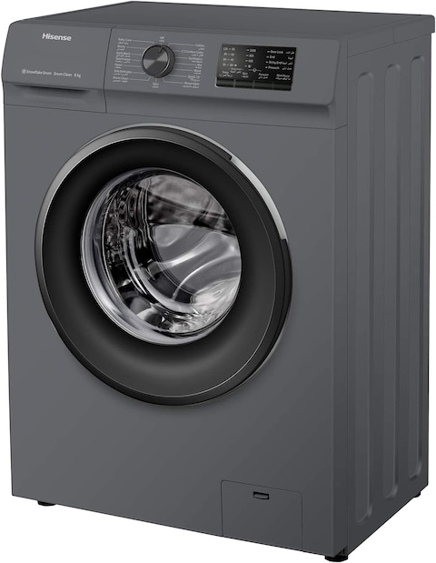 Hisense 6Kg Front Loading Washing Machine, WFVC6010T, Silver, 1000 RPM