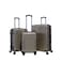 STARLIFE 3 Piece ABS Hard side Trolley Luggage Set Spinner Wheels with Number Lock