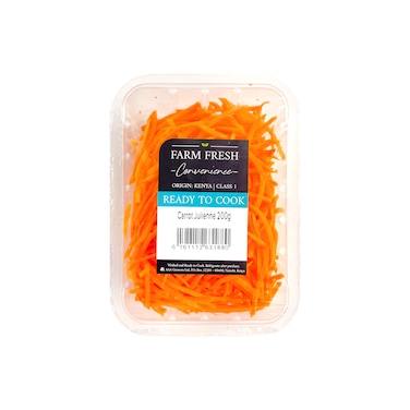 Farm Fresh Carrots Julienne 200g