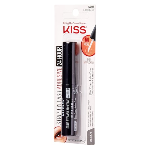 Kiss Strip Eyelash Adhesive 24 Hours  KEHG01C Clear 5g