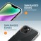 Moxedo 3 in 1 Protection Pack, Tempered Glass Screen Protector, Clear Case and Camera Lens Protector Compatible for iPhone 14 Plus (Clear)