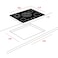 Teka TR 951 90cm Vitroceramic Hob with 5 zones and Touch Control