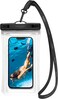Spigen Aqua Shield Floating Universal Waterproof Phone Underwater case cover [1 Pack] IPX8 Pouch A610 compatible with iPhone, Samsung Galaxy and Smartphone up to 6.9 inches - Crystal Clear
