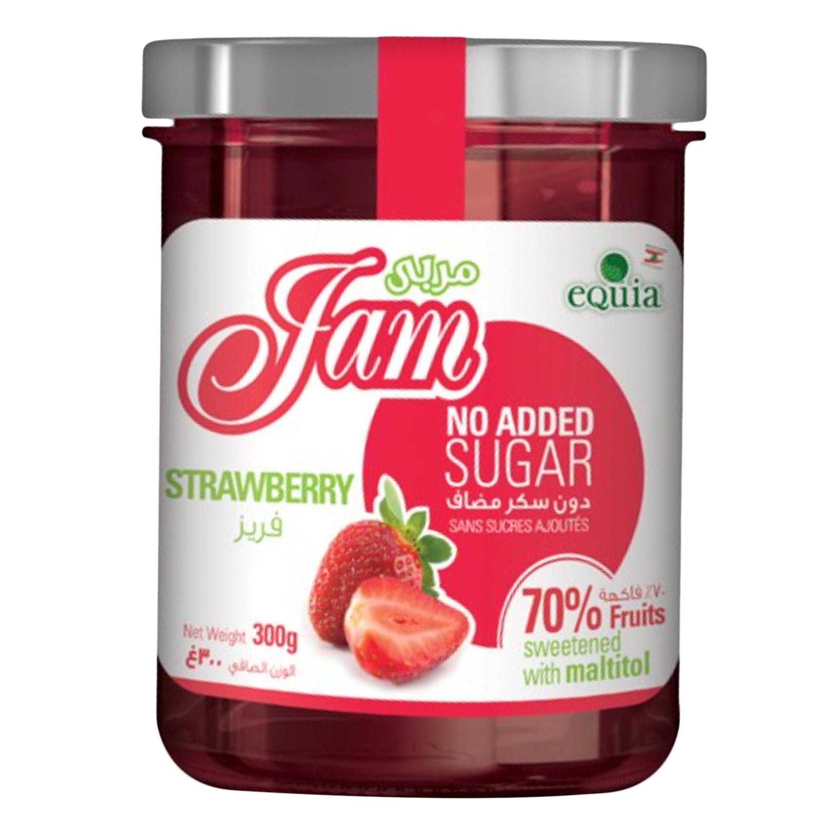 Equia Sugar Free Strawberry Jam 300g