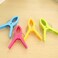 Generic - Pack of 8 Large Bright Colour Plastic Beach Towel Pegs Clips to Sunbed