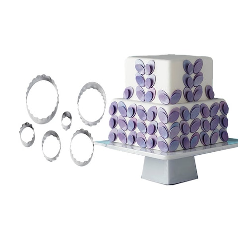 Wilton Oval Fondant Double Cut-Outs Set