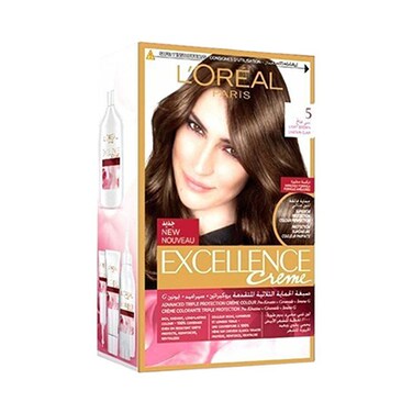 Loreal Paris Excellence Hair Color 5 Light Brown