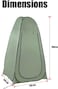 Outdoor Changing Clothes Shower Tent Camp Toilet Pop-up Room Privacy Tent Shelter Multi-use DHL GH9438