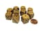 Koplow Games Set of 10 D6 Six Sided 16mm Round Edge Wooden Dice ~ Wood Dice
