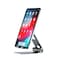Satechi R1 Aluminum Multi-Angle Foldable Tablet &amp; Phone Stand - Compatible with 2020/2018 iPad Pro, 2020 iPad Air, iPhone 12 Pro Max/12 Mini/12, 11 Pro Max/11 Pro, Xs Max/XS/XR/X, 8 Plus/8 (Grey)