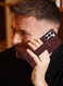 Samsung Galaxy S23 Grip Case Magnetic Kickstand Cover with Foldable Hand Strap Maroon