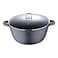 Bergner Classic Novum Casserole With Lid Grey 44cm