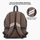 Cat carrier backpack, Breathable cat and small dogs backpack carrier with mat and safety leash, Expandable pet carrier bag for Travel, Hiking, and Outdoor use 48 cm (Chocolate)