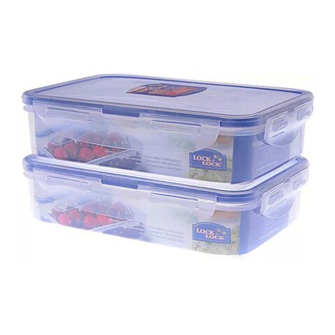 Lock and Lock Food Container - 2 Pieces
