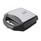 Geepas 2-Slice Sandwich Maker, 700W, GSM6002, Black/Silver