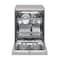 LG Quad Wash Steam Dishwasher Place Settings 14 Number Of Options 7 Color Silver Model - DFB425FP