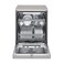 LG Quad Wash Steam Dishwasher Place Settings 14 Number Of Options 7 Color Silver Model - DFB425FP