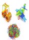Generic Educational Plastic Building Sticks Blocks