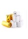 50-Piece Thermal Roll Paper White