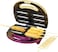 Nostalgia Waffle Maker, 800W, SOS600KIT, Black/Yellow/Purple
