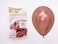 Sempertex 50 pcs, 5''Round Balloon, Party Ball:5in Reflex Rose Gold 50's