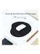 Generic Silicone Mouse Pad With Wrist Support, Black