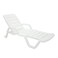 Tramontina Since 1911, Made In Brazil Leblon White Polypropylene Sunlounger