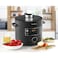 مولينكس توربو كويزين قدر بضغط كهربائي للمطبخ CE753827 - أسود 5 لتر