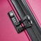 DELSEY Paris - Belmont Plus - Hard Suitcase - 4 Double Wheels - 82.5 x 52.5 x 35 cm, RASPBERRY