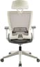 KIKO Chair, Ergonomic Folding Design, Premium Office &amp; Computer Chair by Navodesk (BAIGE GREY)