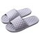SKY TOUCH Bathroom Slippers Anti slip Unisex, Shower Slippers Indoor Slippers Soft Light Weight Flat Sandals Slippers for Indoor Outdoor Size 44 45 Gray, Medium Narrow