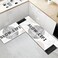 2 PCS Set Large Kitchen Mats With Thick Non Slip Bottom For Kitchen Floor With Beautiful Design (50×80CM And 50×160CM)