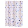 Home Pro Printed Shower Curtain Multicolour 180x180cm