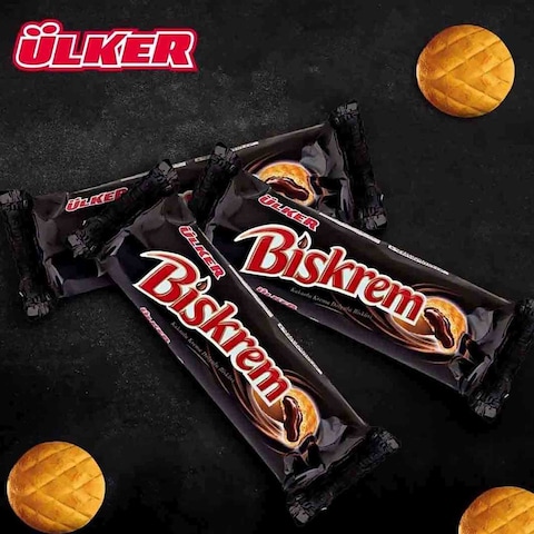 Ulker Biskrem Cookies With Cocoa Cream Fillings 110g x24