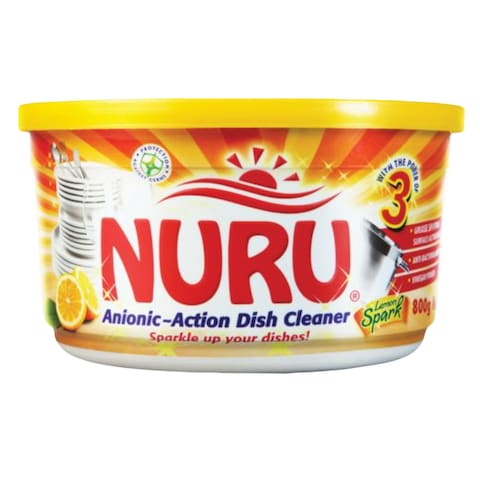 Nuru Anionic Action Lemon Dish Washing Paste 400g