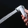 Hand Held Bidet Sprayer for Toilet Bathroom ABS Handheld Toilet Bidet Sprayer Shattaf Nozzle Shower Head Bathroom Washer Kit Easy Installation Perfect Bottom Cleaner Spray