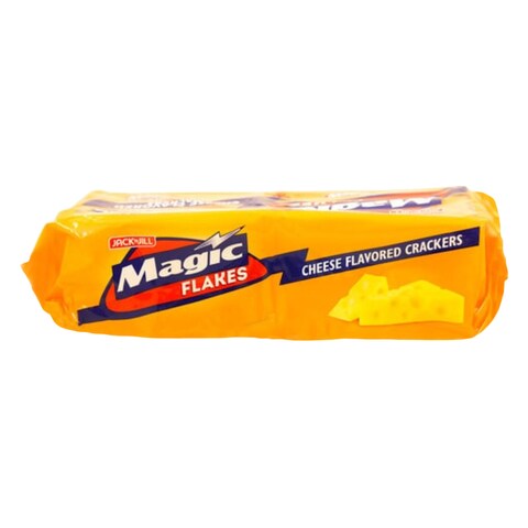 Jack &#39;N Jill Magic Flakes Cheese Flavored Crackers 28g