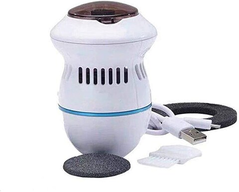 Generic Rechargeable Electric Foot Callus Remover With Built-In Vacuum, Professional Pedicure Tools For Dry, Hard, Dead, Cracked Skin